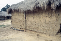 Exterior house wall, Makala, 1994